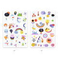Djeco - Dočasné tetovanie: Emoji počasie