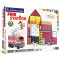MAGNA-TILES Magnetická stavebnica Fire Station 50 dielov