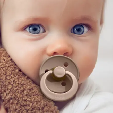 BIBS Colour 2 - cumlíky z prírodného kaučuku 2ks - Farba podľa dostupnosti