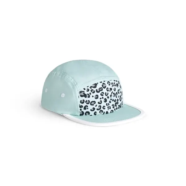 KiETLA - Leopard šiltovka s UV ochranou – Green Leopard 0-2roky