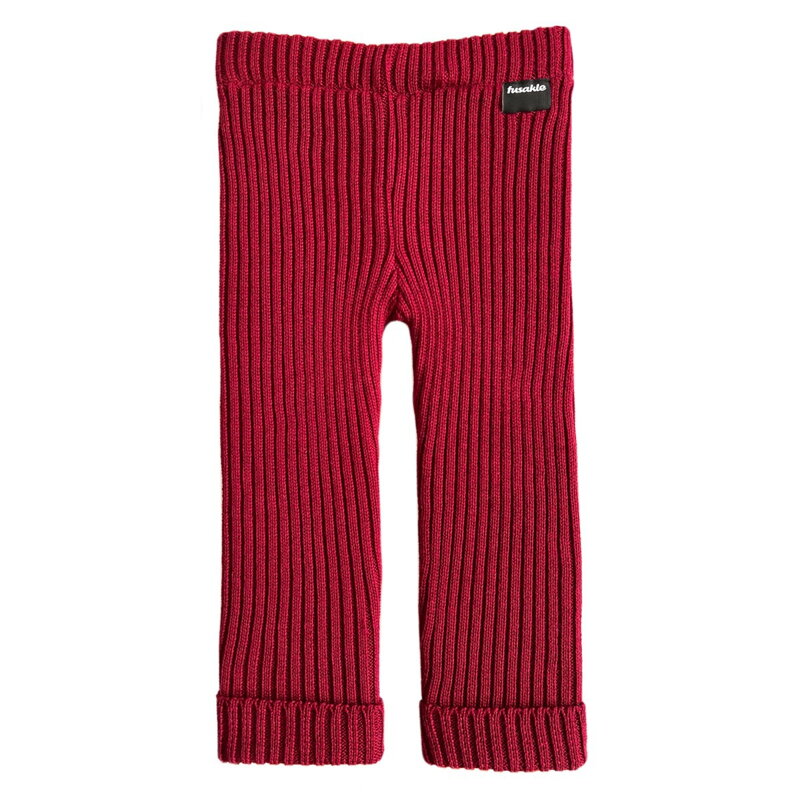 Fusakle  - Detské pletené legíny MERINO  86/92 rôzne farby
